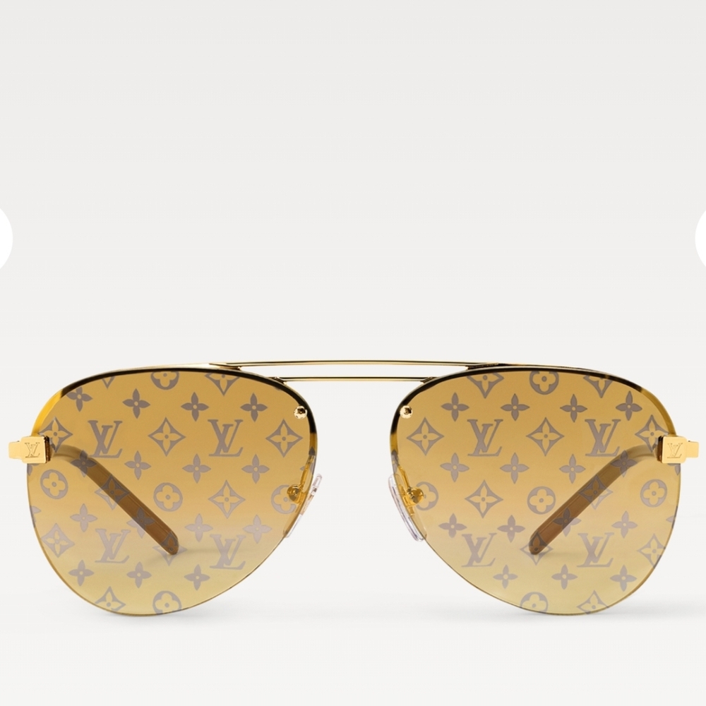 Authentic Louis Vuitton Clockwise Sunglasses Z1020W W/ Dust Bag, Box And Bag - Picture 4 of 16